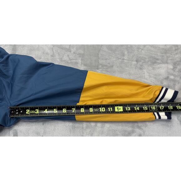 Cat & Jack Boys Jacket Blue/Yellow Sherpa Lined - Removable Hood - Size XL(16) - Picture 10 of 11